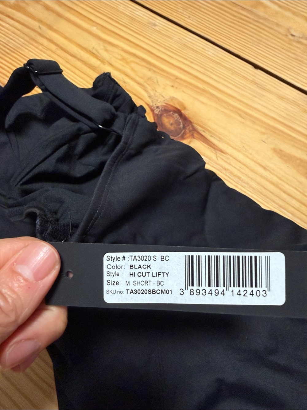 NWT  $175 TA3 MEDIUM SHORT TORSO B/C CUP STYLE HI CUT LIFTY - Picture 4 of 4